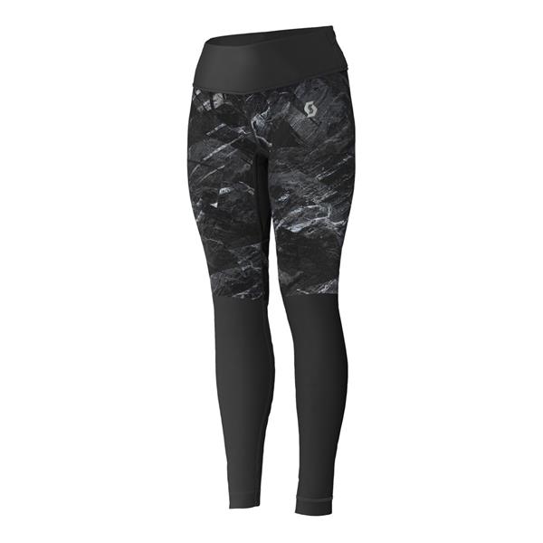 Ženske dolge tekaške hlače SCOTT KINABALU čr