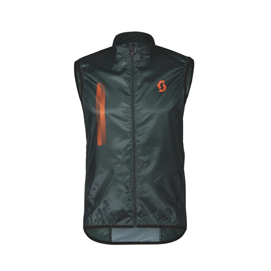 Kolesarski brezrokavnik SCOTT RC TEAM WB tze/or