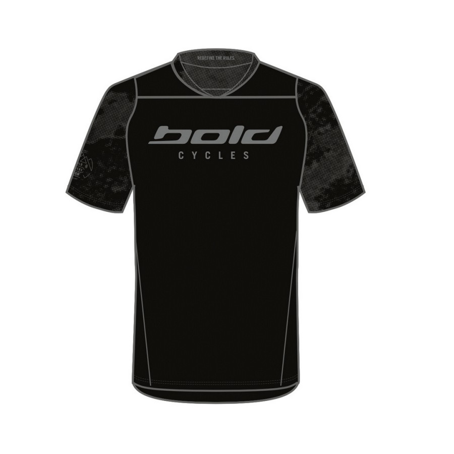 Majica Bold Trail Enduro čr/si