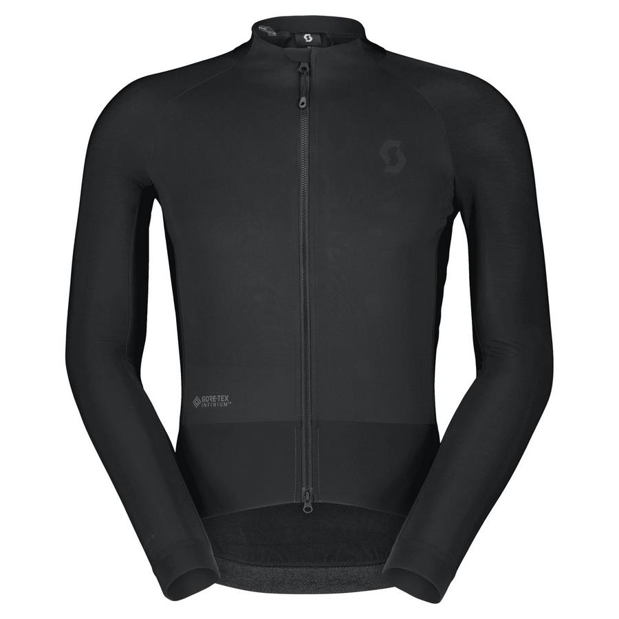 KOLESARSKA VETROVKA SCOTT RC PRO WARM HYB GORETEX WINDSTOPPER čr