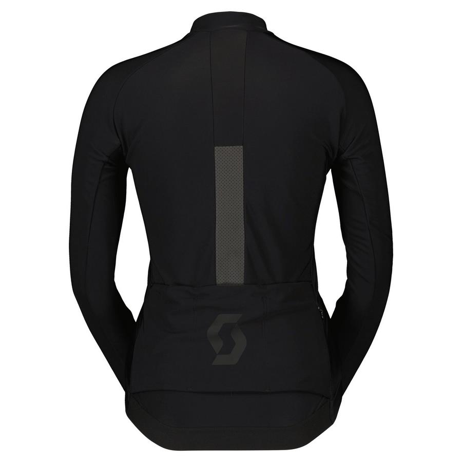 ŽENSKA KOLESARSKA JAKNA SCOTT RC PRO WARM HYBRID GORETEX WINDSTOPPER čr/ze