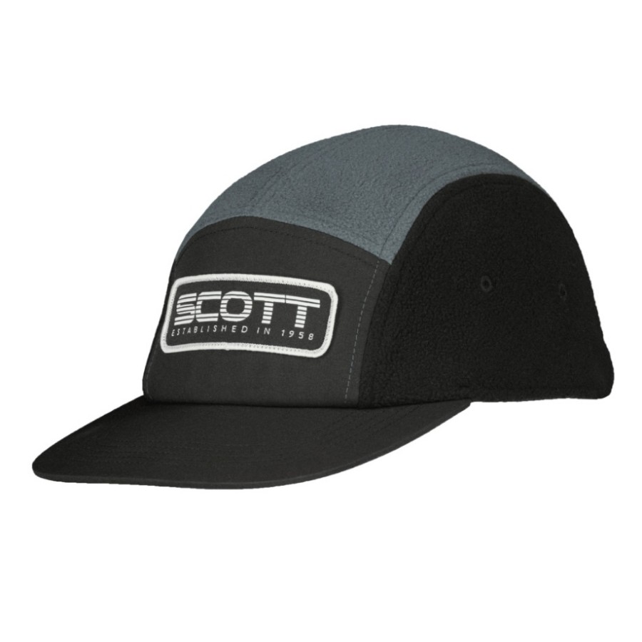 KAPA SCOTT 5-PANEL ORIGINAL FLEECE čr