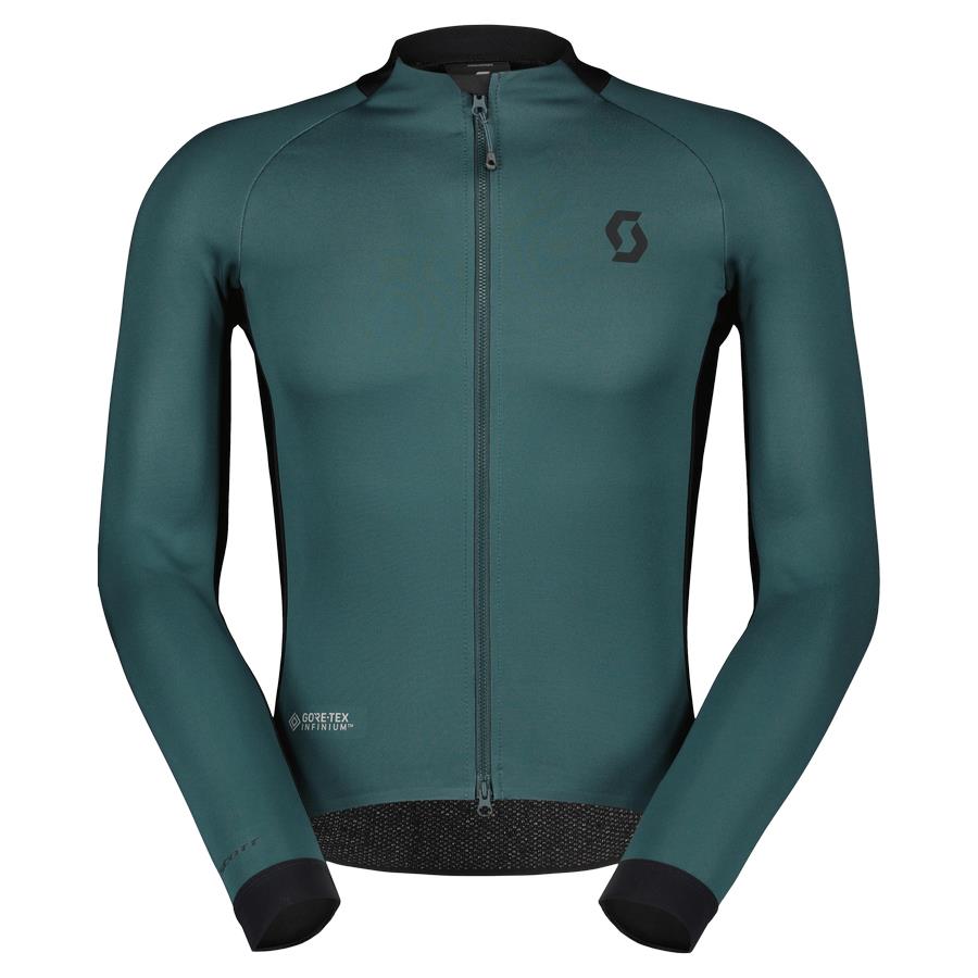 KOLESARSKA VETROVKA SCOTT RC PRO WARM GORETEX WINDSTOPPER LTD čr/ze